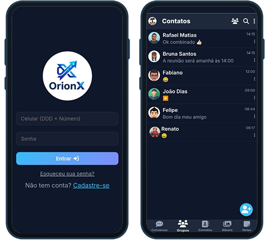 Interface OrionXApp